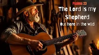The Lord is My Shepherd (In This Wild Land) | Outlaw Gospel #CountryGospel #OutlawCountry#Psalm23#ai