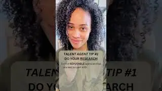 How to Avoid Talent Agency SCAMS ⚠️ | TIP #1 - DO YOUR RESEARCH 📖🧐 #howto #actingtips