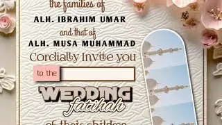 How to make a cute invitation design in pixellab