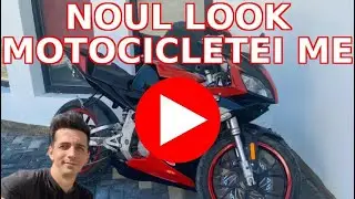 Proiect cu motocicleta finalizat part.2 pornire, proba, vopsire aprilia rs50 2008