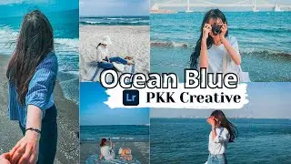 Ocean Blue filter | Lightroom preset | Photo Editing Tutorial