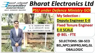 Selected @ BEL as Deputy Engineer (BEL-FTE) | My Process | BEL Recruitment Experience #belfte #bel