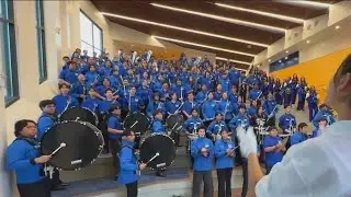 Mira Mesa High School students celebrate renovations