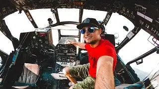 EXPLORING A MILITARY HELICOPTER | VLOG 024