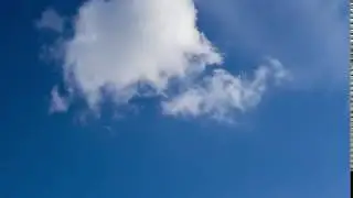 Time Lapse Clouds Transforming In Summer Sky, B Roll Footage