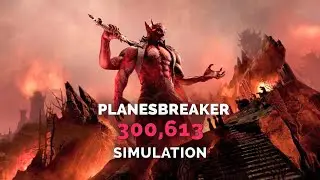 ESO - Planesbreaker (vRG HM) 300,613 - Necro Off Tank - Simulation