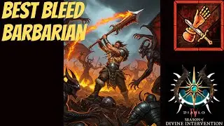 Diablo 4 &mdash; 11 сезон. Лучший билд варвара с эффектом кровотечения, использующего &laquo;Разбитую клятву&raquo;...