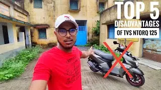 TOP 5 DISADVANTAGES OF TVS NTORQ 125 || DON'T BUY TVS NTORQ BEFORE WATCHING THIS 😉