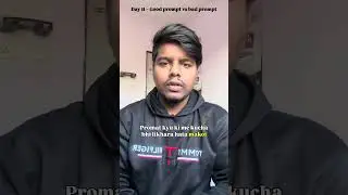 Good Prompt vs Bad Prompt 🤯 AI Secret Beginners Miss