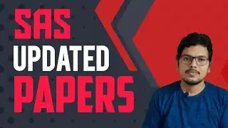 Updated Papers of SAS | New Syllabus