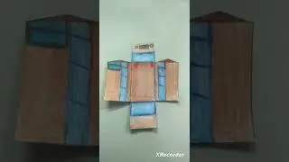 easiest way to make paper 🚌 bus #shorts