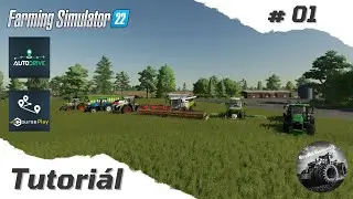 #01: Telepítés és Aratás! 🚜 | CP + AD | FS22 Tutoriál | 🚜 🎮