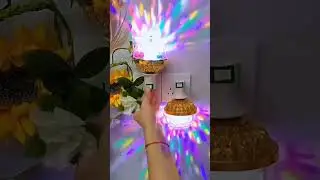Magic Fire LED Bulb 🔥 Colorful Flame Effect Light | Viral Home Decor Gadget #lightbulb  #shorts