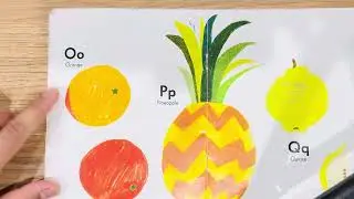 A-Z Fruit salad book by Kat Macleod, Read aloud, review,& recommendation /Abc fruit-version Reading!