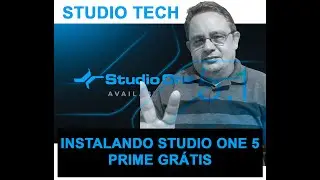 Criando conta presonus, e Instalando Studio One 5 Prime gr&aacute;tis!
