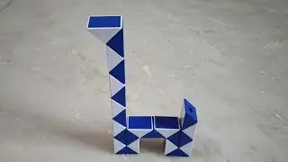 How to Make a Giraffe on Snake cube