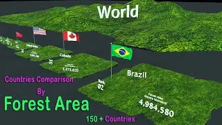 Countries Ranked by Largest Forest Area |Largest Forest Area Countries Comparison