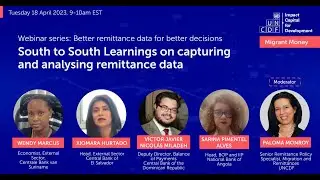 UNCDF webinar: South to South learnings on capturing and analysing Remittance data - LAC, Angola