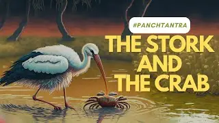 The Cunning Stork and The Wise Crab | Podcast | A Bedtime Story | Panchatantra | Story with moral