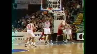 Valencia - Elan Chalon - 8e de finale retour de la Coupe Saporta 1999-2000