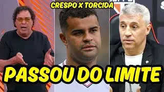 CRESPO IGNORA A TORCIDA, BANCA ALISSON E GERA REVOLTA NO S&Atilde;O PAULO