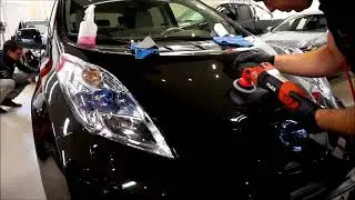 Nissan Leaf stone chip, scratch restoration- Eco Auto Detail AS