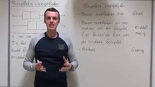 Boxplots vergelijken (HAVO wiskunde A)