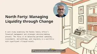 North Forty &ndash; Managing Liquidity Through Change : A Critical Discussion of Case Study