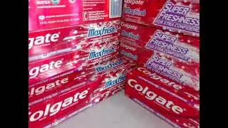 MaxFresh $ COLGATE Red Gel &Anticavity Toothpaste #Wholesale and retail price review weight 125Gram