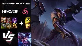 BOTTOM Draven vs Vayne - NA Grandmaster Patch 14.21