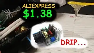 🌊 DRIPPING DAT EPOXY SAUCE 🌊 Cheap Aliexpress SCR (dimmer) 2000W Module