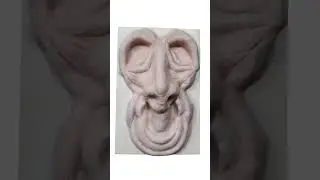 Another Weird Face Sculpture | Polymer Clay Horror Art Process