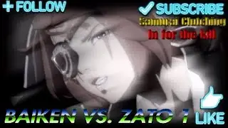 Guilty Gear Strive Baiken VS. Zato 1 (Baiken's clutch in for the kill)