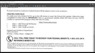 DONT PAY FOR THIS SERVICE!!! Student Loan Consolidation & Payment Reduction Program
