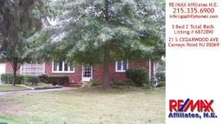 21 S CEDARWOOD AVE, Carneys Point, NJ - $149,999
