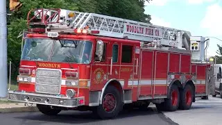 Woodlyn Fire Company Ladder 67 Responding