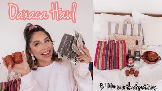 Pottery From Mujeres Del Barro Rojo! Things I Bought In Oaxaca! || Dani Rios