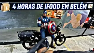4 horas de entrega no sábado no Ifood em Belém