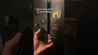 Qur&rsquo;an Fridge Magnets that play Surah Speaker 😍☪️ #islam #quran #islamic