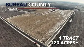 Harris & Krantz Aerial Tour - Bureau County, Illinois