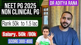 Non clinical PG 🥰🫶 NEET PG 2025 - on 1 lakh rank. 🫠SCOPE 