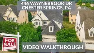Video Walkthrough | 446 Waynebrook Drive, Chester Springs, PA