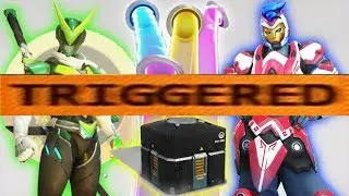 Overwatch - Unboxing 110 Anniversary Lootboxes! *TRIGGERED*
