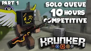 I PLAYED COMPETITIVE KRUNKER FOR 10 HOURS STRAIGHT ON FACEIT [PART ONE]
