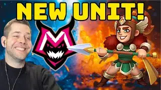 NEW VALKYRIE UNIT Revealed! Full Talents, Reincarnation & Gameplay | Rush Royale Update