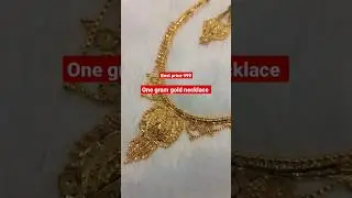 1 Gram Gold Polish Necklace (R.S 999)=Tha Jewellery Place