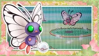 LIVE!! [Repel Trick] Shiny Butterfree in HeartGold after 4067 REs