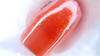 Short Version: 🧡 Live Swatch: Julia 💅🏼 || Dharma Lacquer PR
