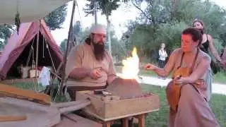 Viking Handcraft: Glass Bead Making