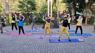 PULE HITZ /  SENAM MENGGUNAKAN TALI YOGA STRECHING ATAU FITNESS / BIKIN OTOT KENCANG DAN CANTIK